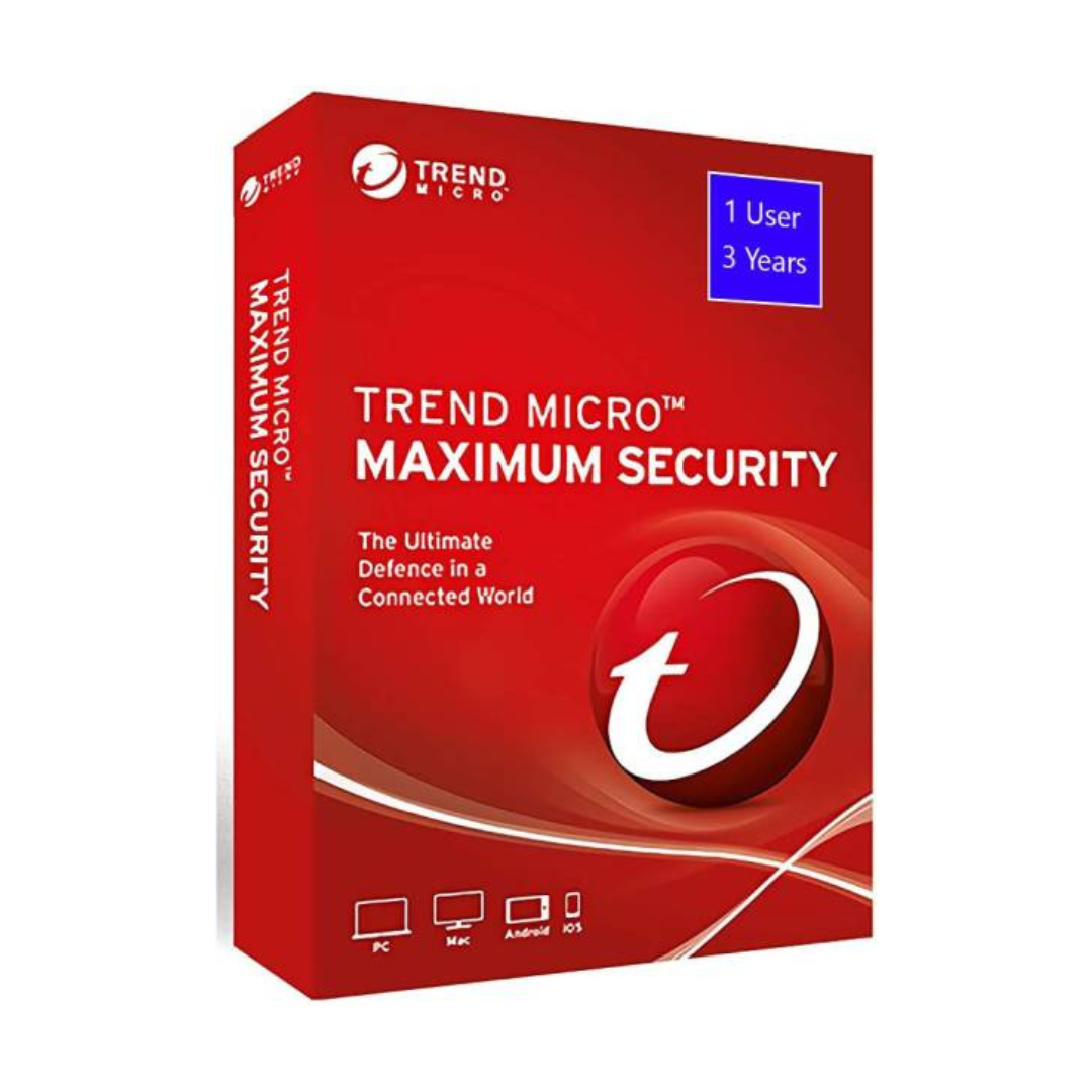 Trend Micro Maximum Security 1 Device 3 Years