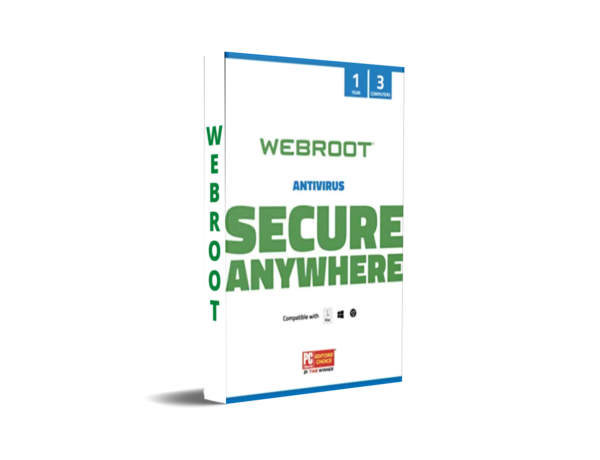 Webroot Secure Anywhere 3 Devices 1 Year